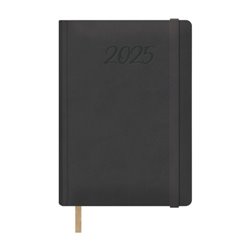 AGENDA 2025 SAMBA DIA PAGINA 15 X 21 CM COLOR NEGRO  DOHE 12887 - 25