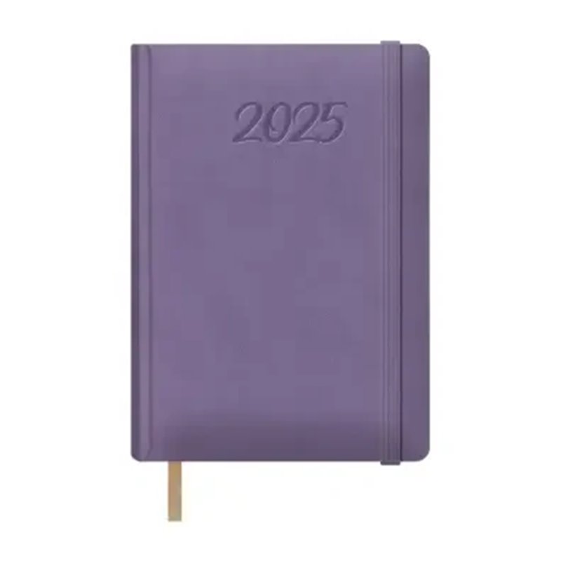 AGENDA 2025 SAMBA DIA PAGINA 15 X 21 CM COLOR MORADO  DOHE 12884 - 25