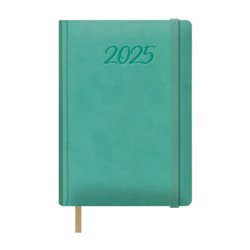 AGENDA 2025 SAMBA DIA PAGINA 15 X 21 CM COLOR VERDE MENTA  DOHE 12883 - 25