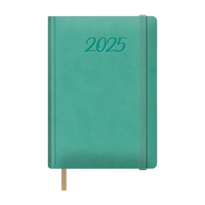 AGENDA 2025 SAMBA DIA PAGINA 15 X 21 CM COLOR VERDE MENTA  DOHE 12883 - 25