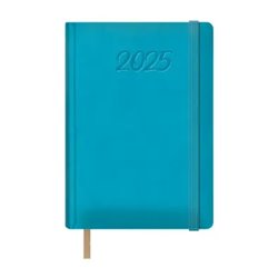 AGENDA 2025 SAMBA DIA PAGINA 15 X 21 CM COLOR TURQUESA  DOHE 12882 - 25