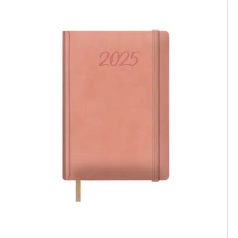 AGENDA 2025 SAMBA DIA PAGINA 15 X 21 CM COLOR ROSA  DOHE 12881 - 25