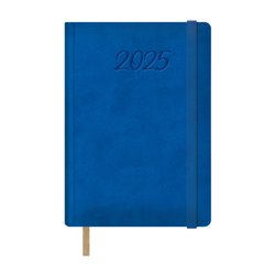 AGENDA 2025 SAMBA DIA PAGINA 15 X 21 CM COLOR AZUL  DOHE 12878 - 25