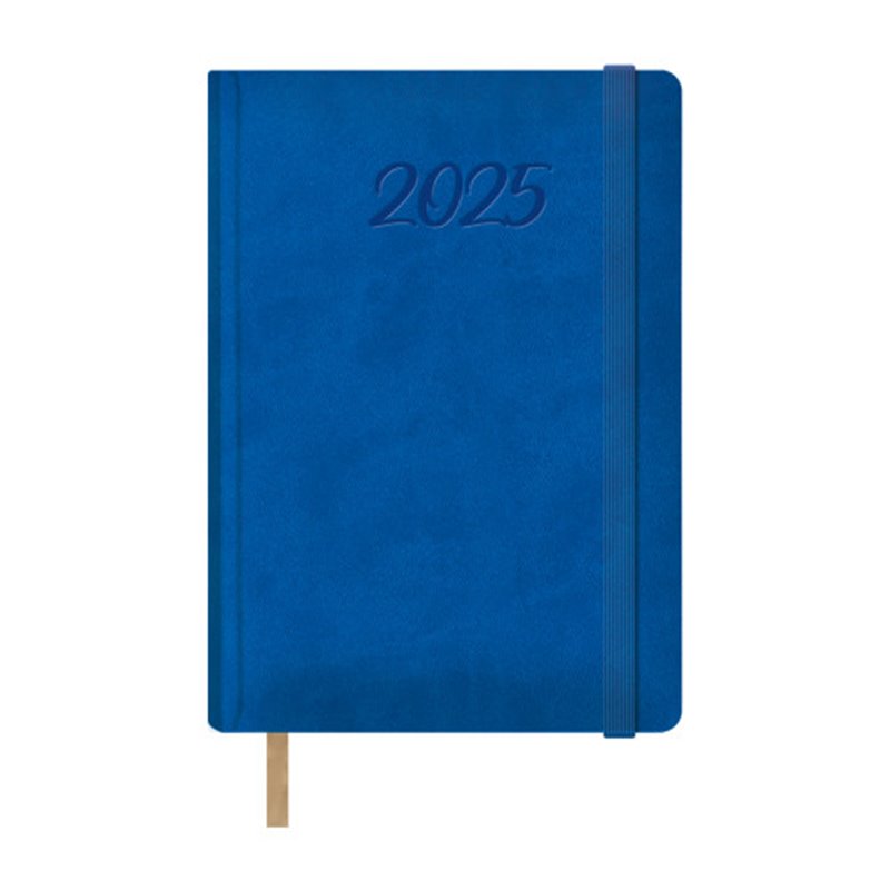 AGENDA 2025 SAMBA DIA PAGINA 15 X 21 CM COLOR AZUL  DOHE 12878 - 25