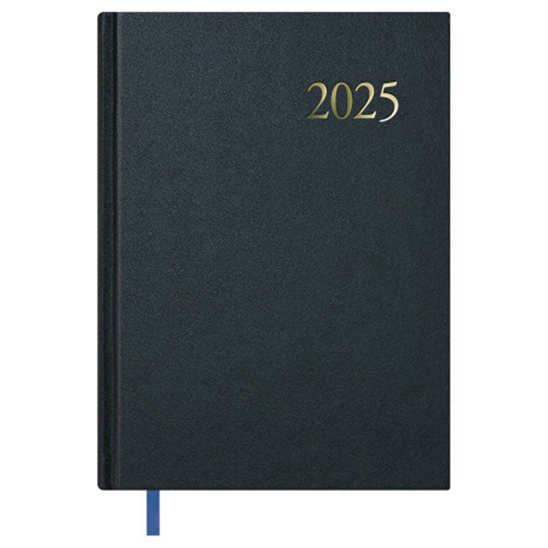 AGENDA 2025 SEGOVIA DIA PAGINA 17 X 24 CM COLOR NEGRO DOHE 12865 - 25