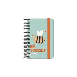 AGENDA 2025 CUTE SEMANA VISTA BOLSILLO  8,5 X 13 CM MODELO BEE DOHE 12909 - 25