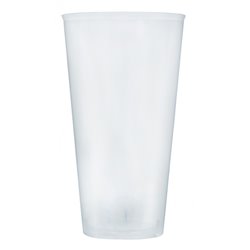 Vaso de Plastico Cocktail 470cc. PP Transparente (4 Uds)