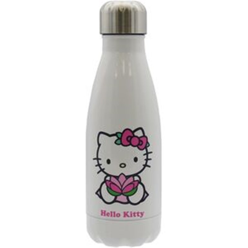 BOTELLA ACERO INOXIDABLE VIRGO HELLO KITTY 550ML