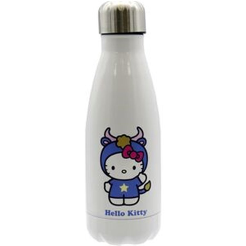 BOTELLA ACERO INOXIDABLE TAURO HELLO KITTY 550ML