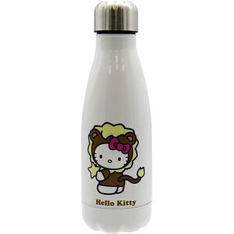 BOTELLA ACERO INOXIDABLE LEO HELLO KITTY 550ML