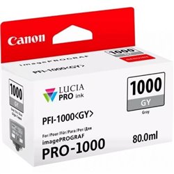 Cartucho de Tinta Original Canon PFI-1000GY/ Gris