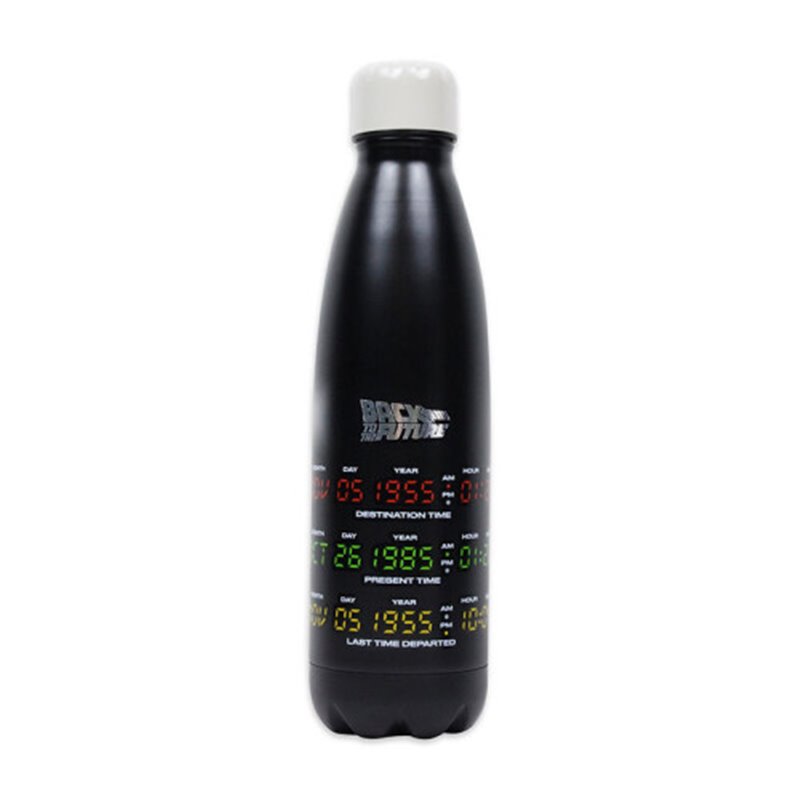 BOTELLA METÁLICA REGRESO AL FUTURO TIMES 500 ML HALF MOON BAY WTRBBTTF01