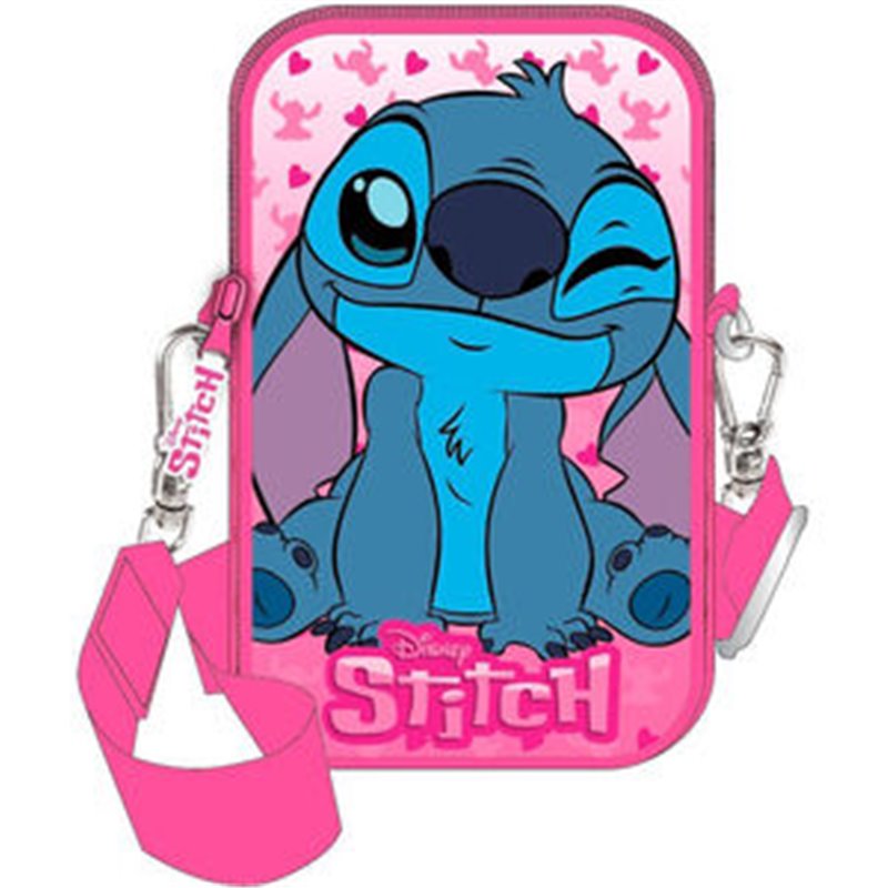 BOLSO FUNDA SMARTPHONE STITCH DISNEY