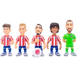 BLISTER 5 FIGURAS MINIX ATLETICO DE MADRID 7CM