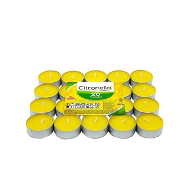 PACK 20 TEALIGHTS CITRONELLA