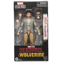 Figura Headpool with Marvels Logan - Deadpool & Wolverine Marvel Legends Series 15cm