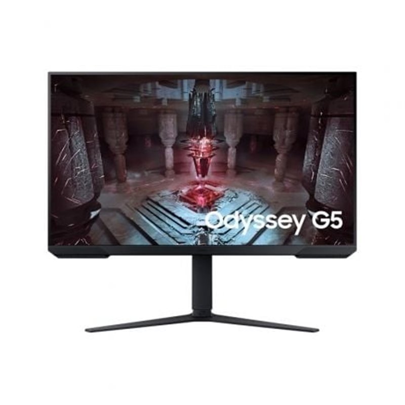 Monitor Gaming Samsung Odyssey G5 S27CG510EU 27"/ QHD/ 1ms/ 165Hz/ VA/ Regulable en altura/ Negro