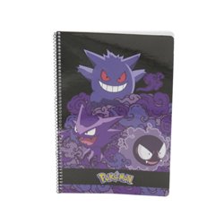 CUADERNO FOLIO 80 HOJAS POKÉMON GENGAR CYP BRANDS LF-07-PK