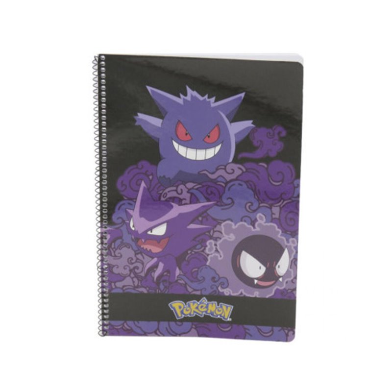 CUADERNO FOLIO 80 HOJAS POKÉMON GENGAR CYP BRANDS LF-07-PK