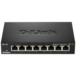 Switch D-Link DGS-108 8 Puertos/ RJ-45 10/100/1000