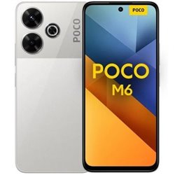 Smartphone Xiaomi POCO M6 8GB/ 256GB/ 6.79"/ Plata