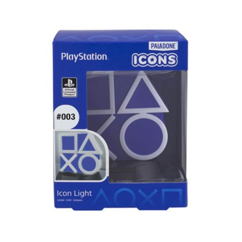 LÁMPARA ICONS SÍMBOLO PLAYSTATION 12 CM PALADONE PP7929PS