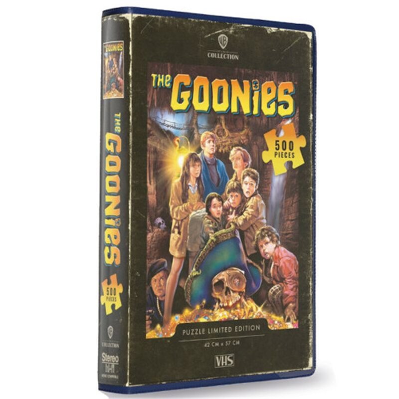 PUZZLE 500 PIEZAS VHS THE GOONIES  EDICIÓN LIMITAD SD TOYS SDTWRN25581