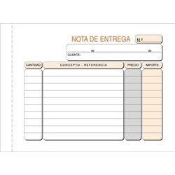 TALONARIO ENTREGAS MOD. T-79 DUPLICADO AUTOCOPIANTE