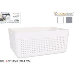 CESTA MULTIUSOS 32.5X23.5X14CM CONFORTIME