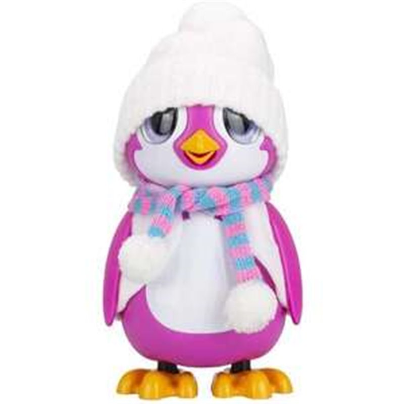 PINGÜINO INTERACTIVO COLORES ROSA O AZUL. ADOPTA Y CRÍA A TU PROPIO PINGÜINO CON MAS DE 20 EMOCIONES Y REACCIONES.25 CM - MODELO