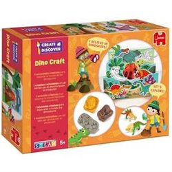 JUEGO MANUALIDADES DINO CREATIVO. SIETE ACTIVIDADES CREATIVAS PARA EXPLORAR EL MUNDO DE LOS DINOSAURIOS.