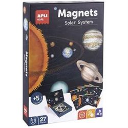 JUEGO MAGNETICO SISTEMA SOLAR INCLUYE 27 IMANES PARA DESCUBRIR EL SISTEMA SOLAR,FASES LUNARES,ESTACIONES Y CONSTELACIONES BILING