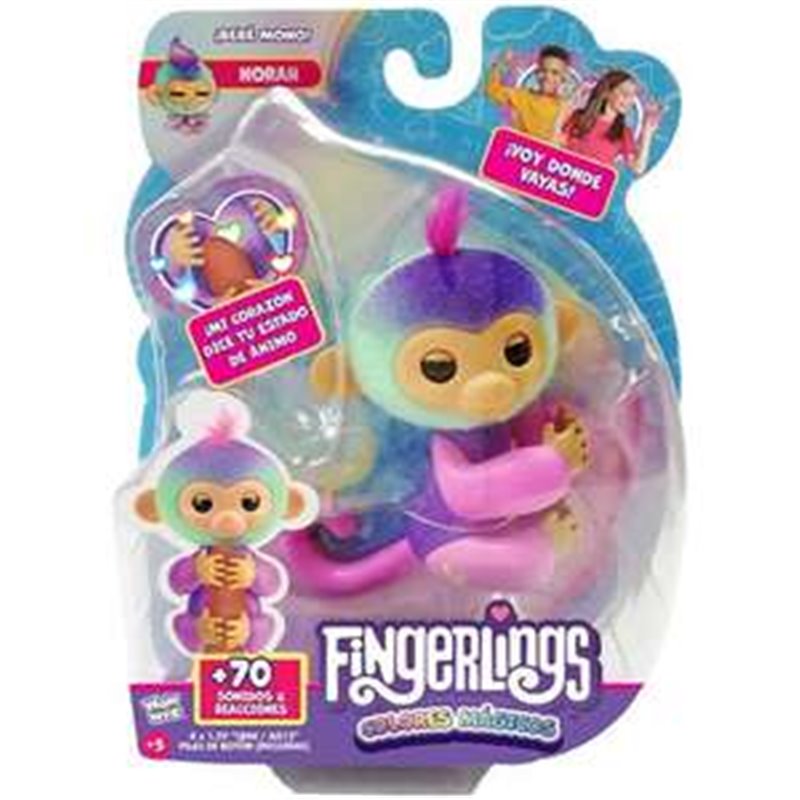 FIGURA FINGERLINGS CON 70 SONIDOS Y REACCIONES COLORES MÁGICOS. HAZ CUALQUIER PREGUNTA. ADIVINAN EL FUTURO!13 CM - MODELOS SURTI