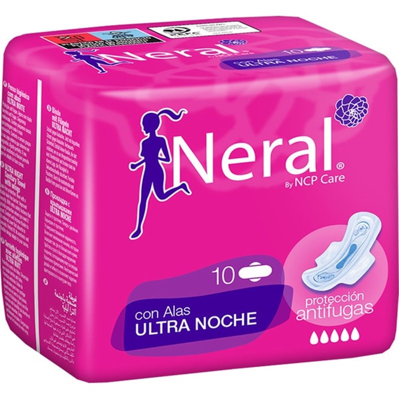 Compresa anatómica sin alas ultra normal extra suave