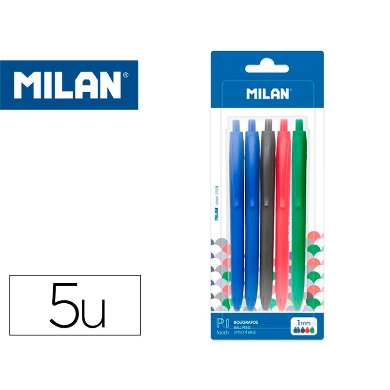 BOLIGRAFOS MILAN P1 TOUCH 1mm0