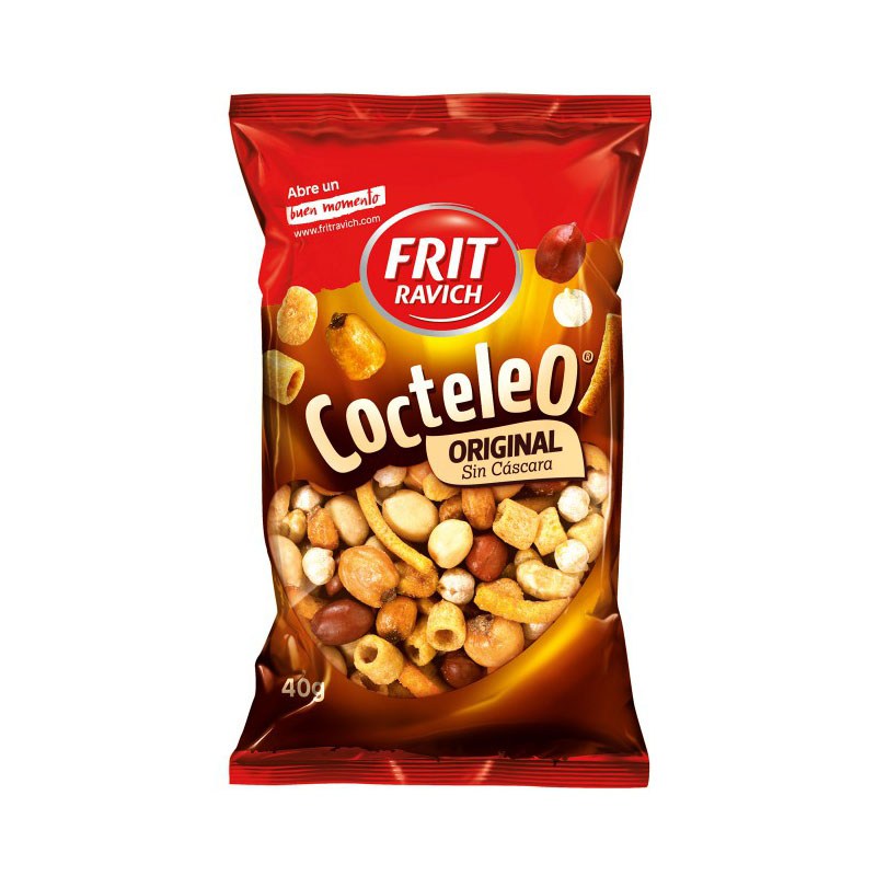 COCTELEO Frutos Secos tostados FRIT RAVICH 110 Gr.