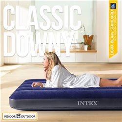 CAMA AIRE DURA-BEAM STANDARD CLASSIC DOWNY - 76x191x25 cm (azul)