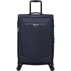 Maleta Mediana American Tourister SummerRide Spinner 69cm/ 69x43x29cm/ 4 Ruedas/ Azul Marino