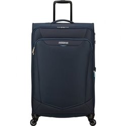 Maleta Grande American Tourister SummerRide Spinner 80cm/ 80x48x30cm/ 4 Ruedas/ Azul Marino