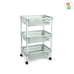 CARRITO 3 CESTAS VERDE 441 F18 JAR