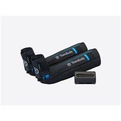 Therabody RecoveryAir Prime masajeador Piernas Negro, Azul