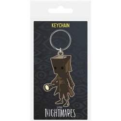 LLAVERO DE GOMA LITTLE NIGHTMARES MONO PYRAMID RK39346C