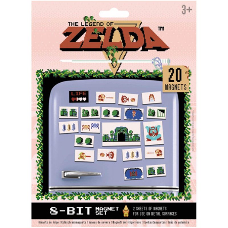 JUEGO DE IMANES LA LEYENDA DE ZELDA PYRAMID MS65082