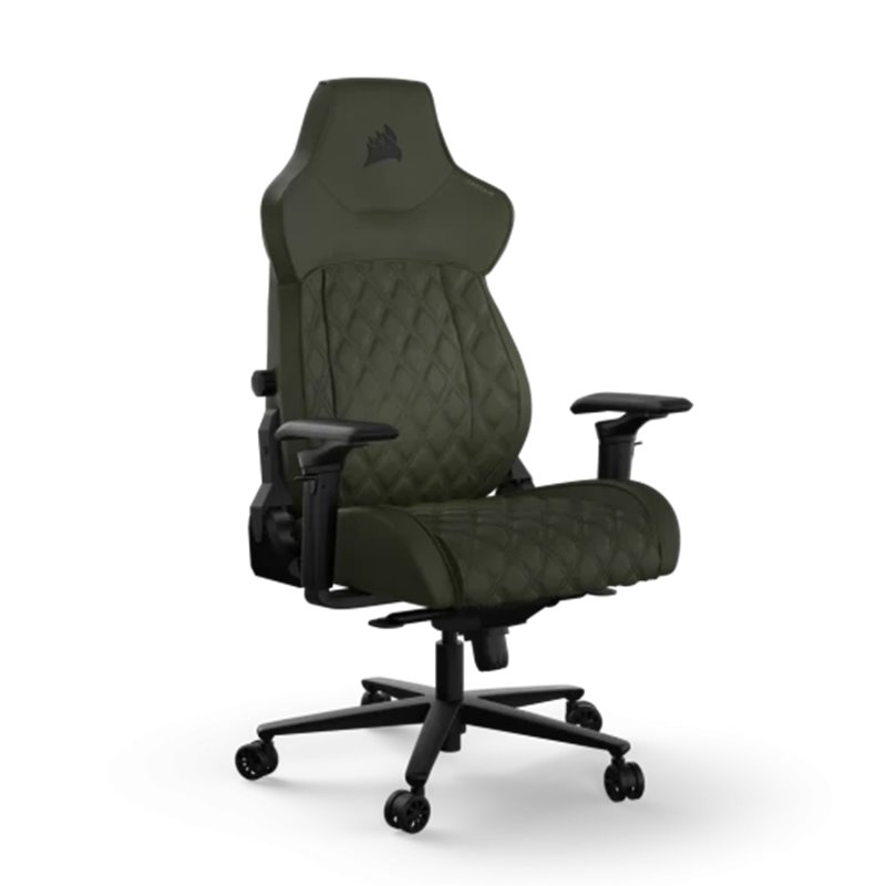 Corsair TC500 LUXE Silla para videojuegos de PC Asiento acolchado Verde