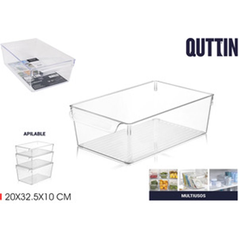 ORGANIZADOR MULTIUSO PS 20X32.5X10C QUTTIN