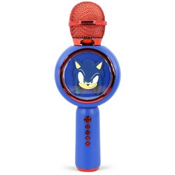 Microfono altavoz LED Sonic the Hedgehog