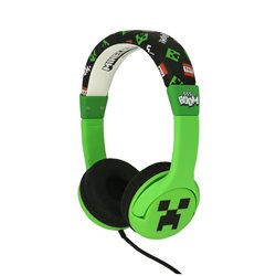 Auriculares infantiles Minecraft