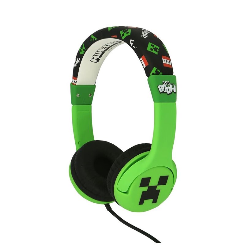 Auriculares infantiles Minecraft