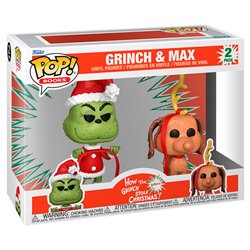 Blister 2 figuras POP The Grinch - Grinch &38 Max