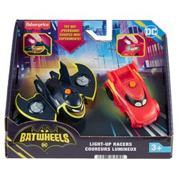 Set 2 Coches Redbird &38 Batwin Batwheels DC Comics